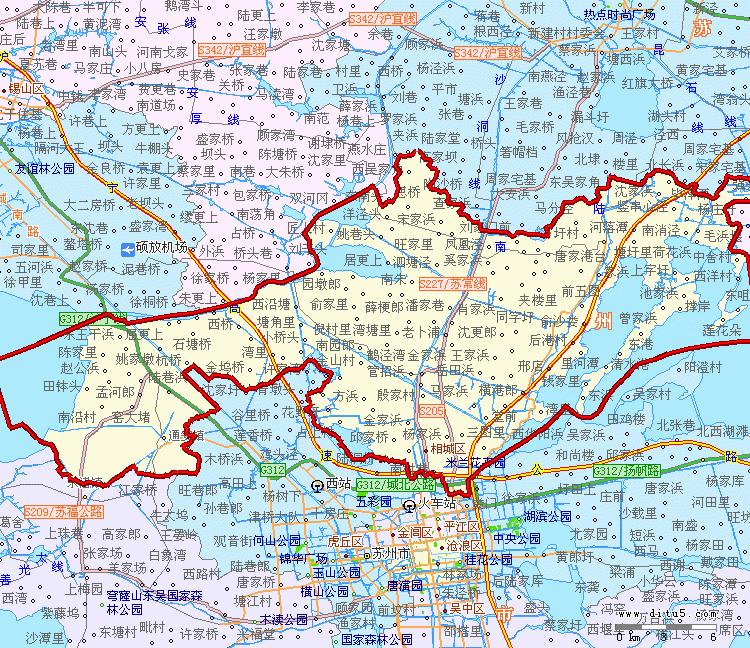 苏州市最新地图全图，探秘江南水乡的美丽画卷 🗺️